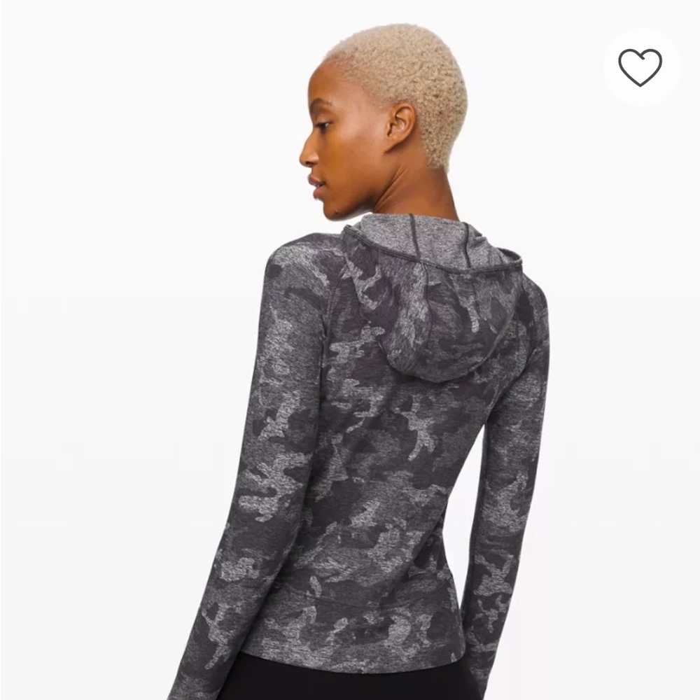 NWT Lululemon On Repeat Rulu Hoodie in Incognito Camo, SIZE 2